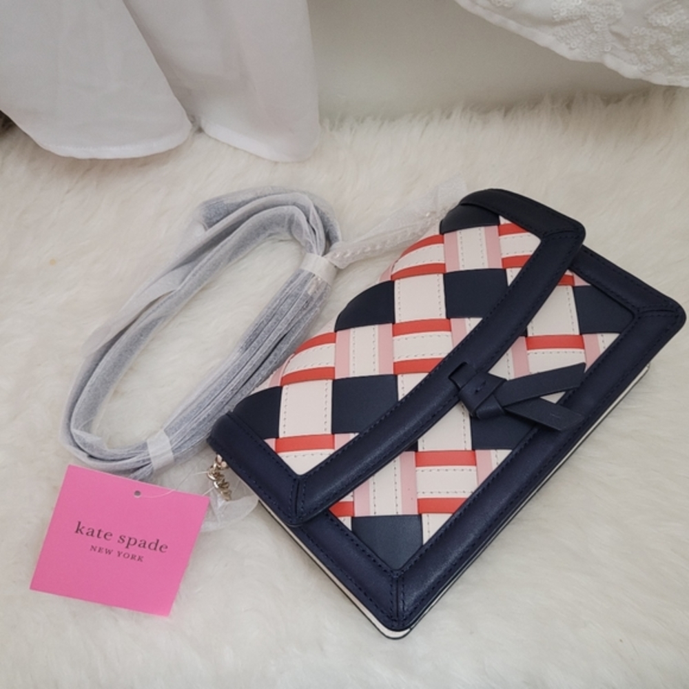 Kate Spade Woven Knott Crossbody